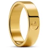 Unity | 1/4" (6 Mm) Gold-tone Star And Crescent Ring