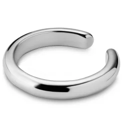 Helix | 1/8" (3 Mm) Silver-tone Ear Cuff