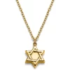 Unity | Gold-tone Star Of David Necklace