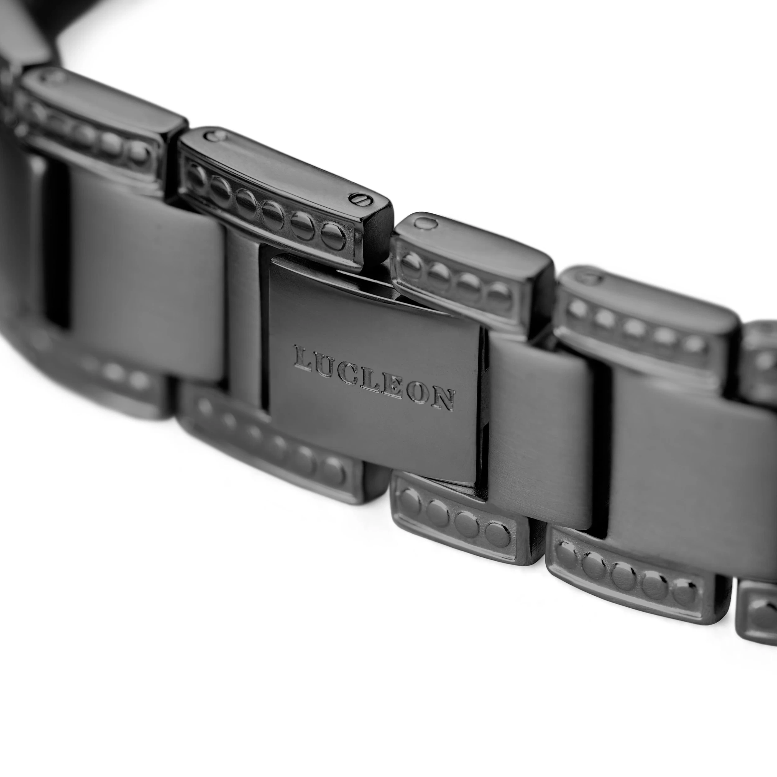 Black Titanium Magnetic Bracelet - Image 4