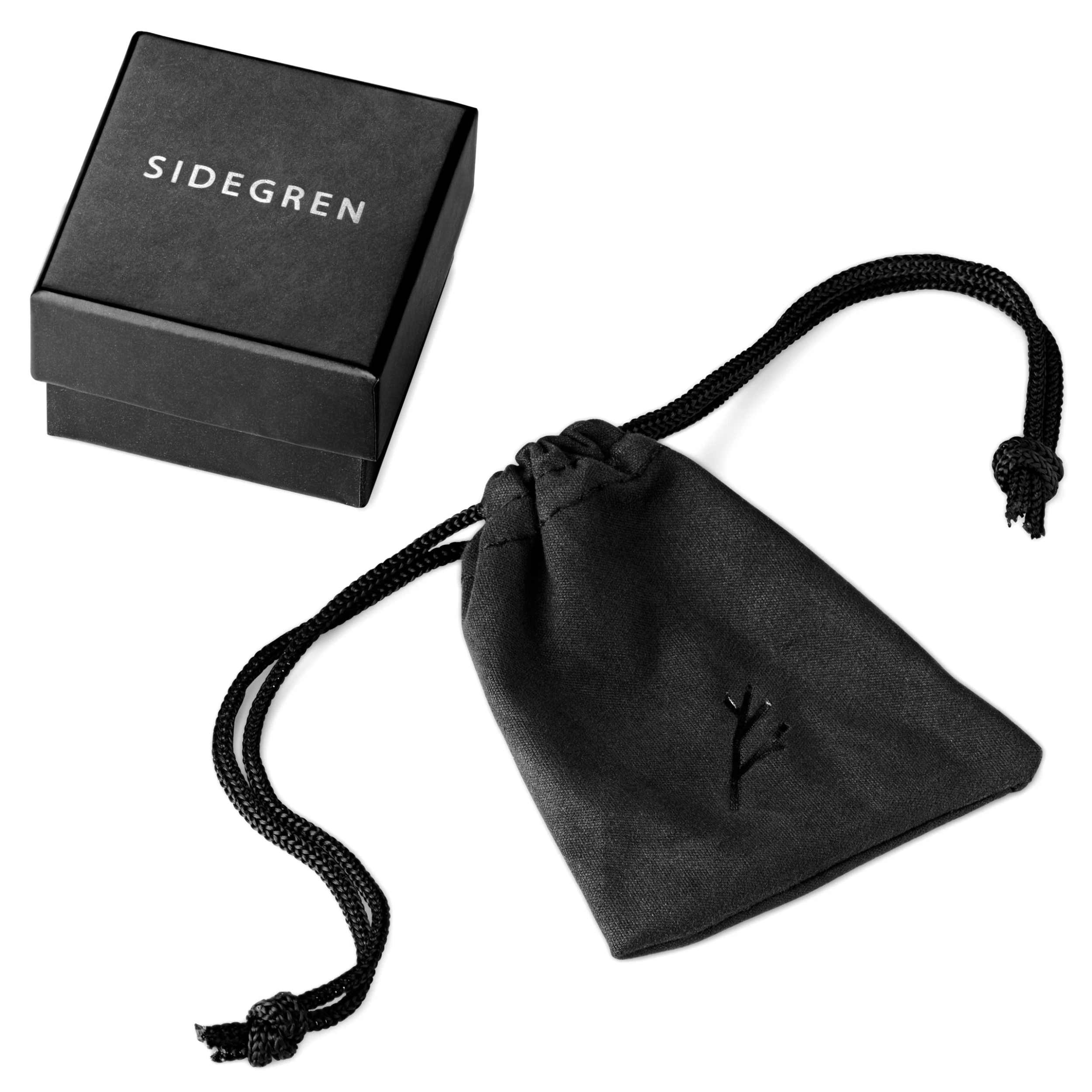 Adrian | 6 Mm 925 Sterling Silver With Black Zirconia Ring - Image 5