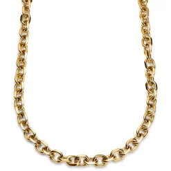 Essentials | 1/2" (12 Mm) Gold-Tone Cable Chain Necklace