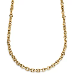 Essentials | 1/3" (8 Mm) Gold-Tone Cable Chain Necklace