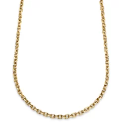 Essentials | 1/4" (6 Mm) Gold-Tone Cable Chain Necklace