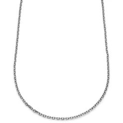 Essentials | 1/5" (4 Mm) Silver-Tone Cable Chain Necklace