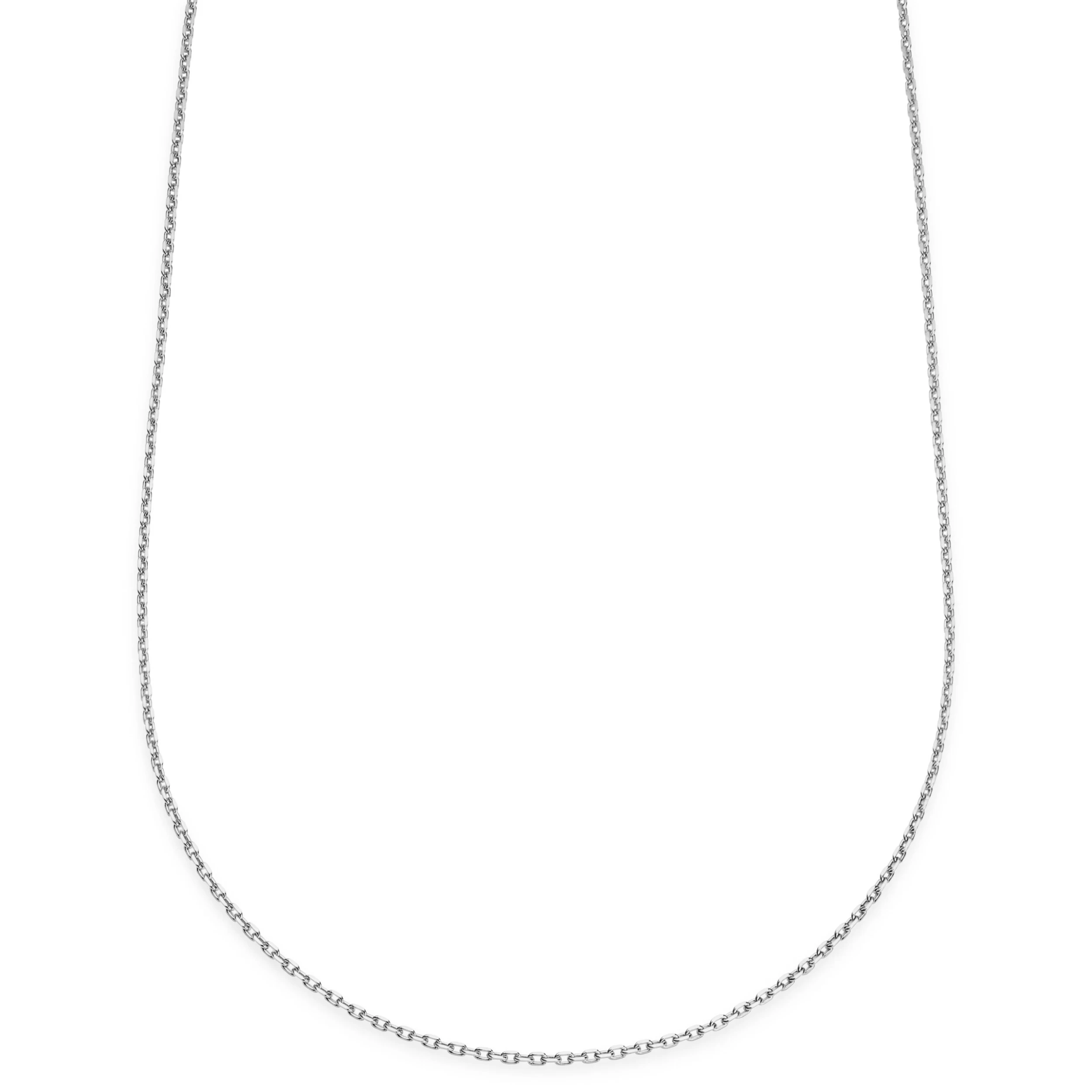 Essentials | 1/16" (2 Mm) Silver-Tone Cable Chain Necklace