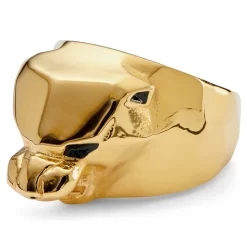 Mack | Gold-Tone Puma Ring