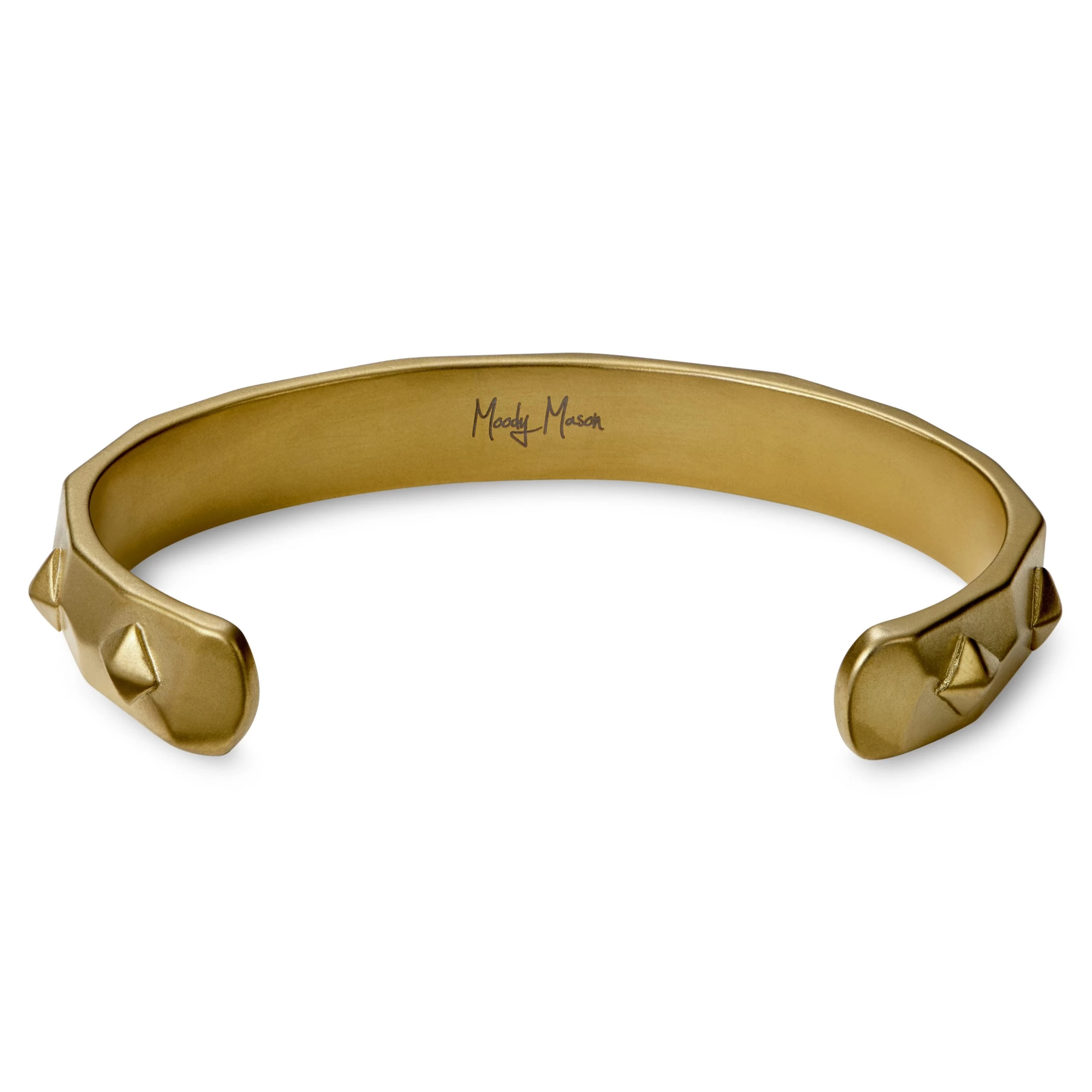 Jax | Gold-Tone Spike Cuff Bracelet - Image 2