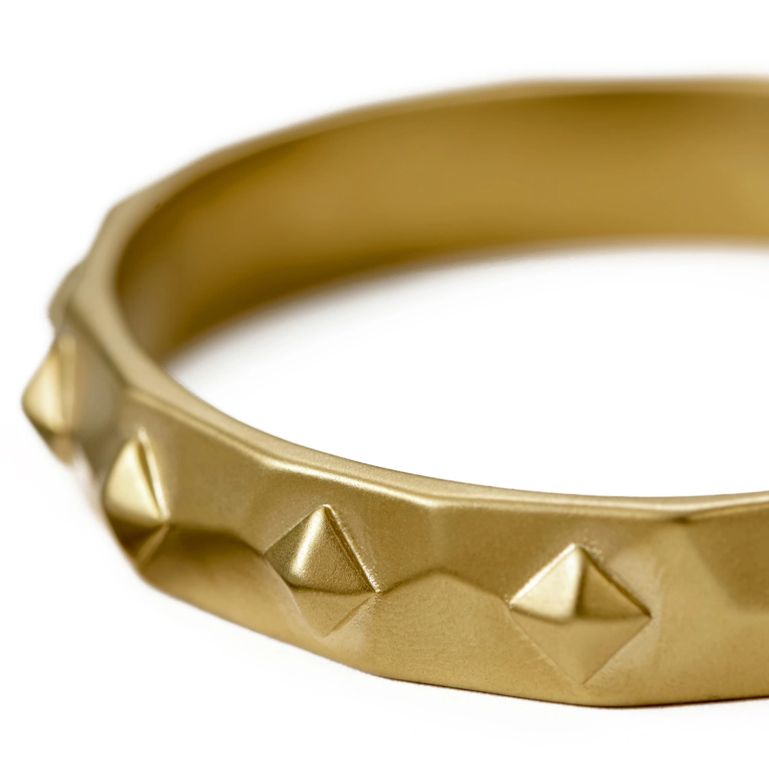 Jax | Gold-Tone Spike Cuff Bracelet - Image 4