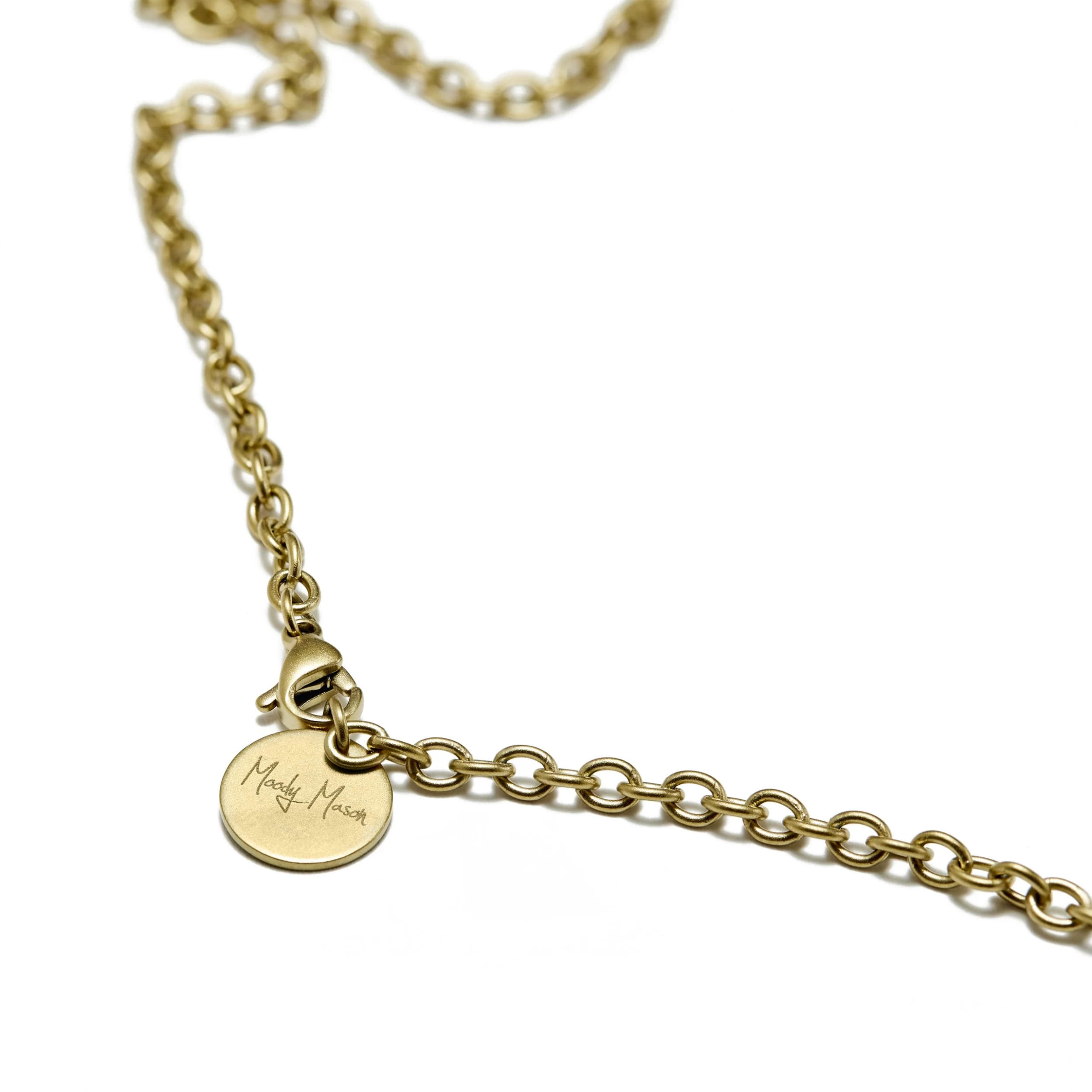 Gold-Tone Cobra Head Cable Chain Necklace - Image 4