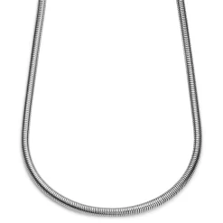 Essentials | 1/4" (6 Mm) Silver-Tone Snake Chain Necklace