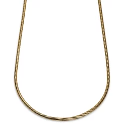 Essentials | 1/5" (4 Mm) Gold-Tone Snake Chain Necklace