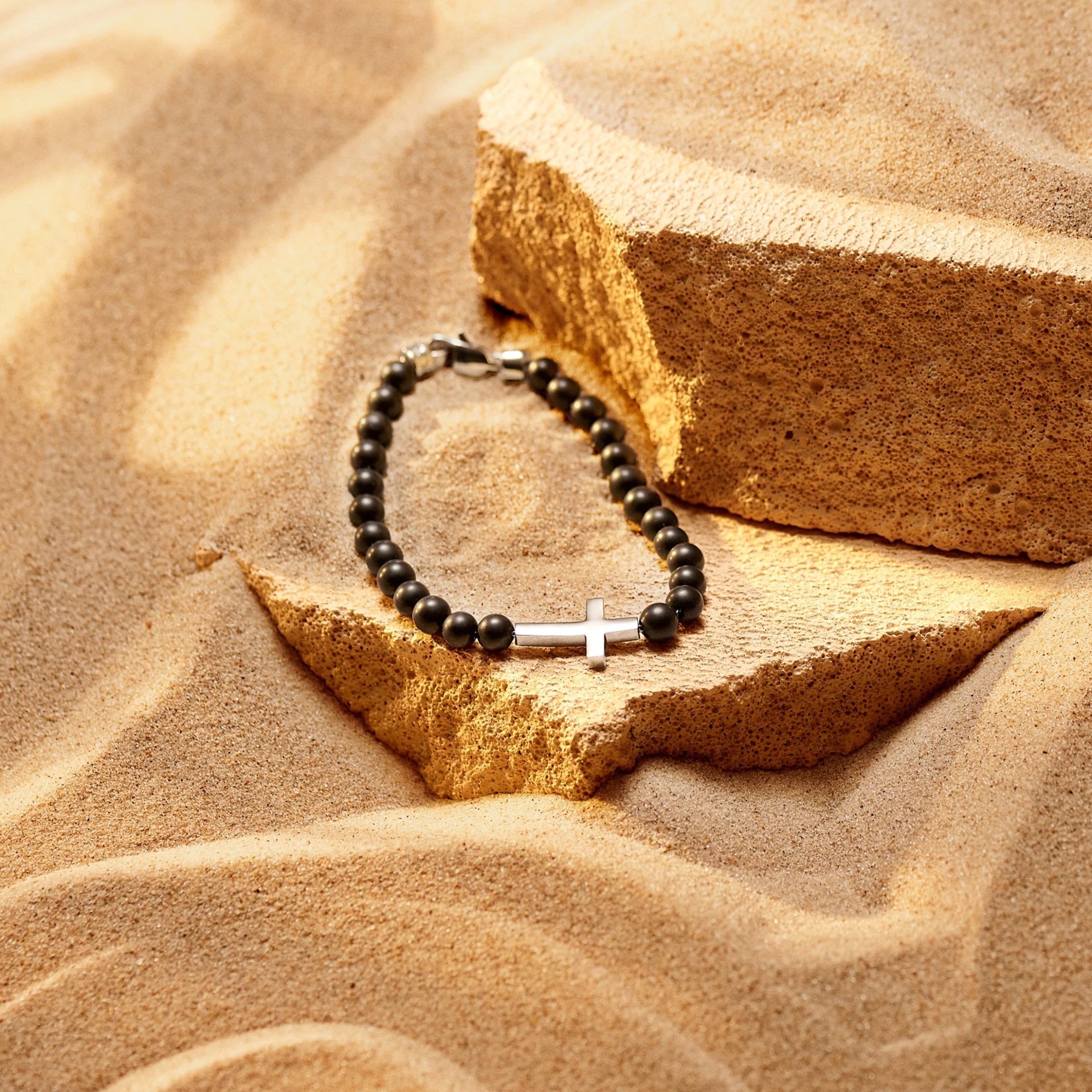 Unity | Onyx Cross Bracelet - Image 2