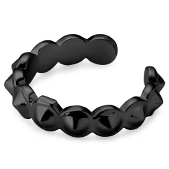 Helix | 1/8" (3 Mm) Black Spiked Ear Cuff