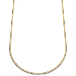 Essentials | 1/8" (3 Mm) Gold-Tone Herringbone Chain Necklace