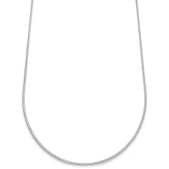 Essentials | 1/16" (2 Mm) Silver-Tone Herringbone Chain Necklace