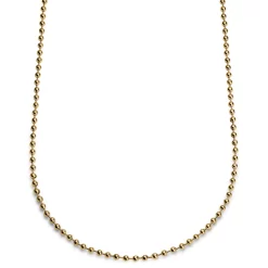 Essentials | 1/5" (4 Mm) Gold-Tone Ball Chain Necklace