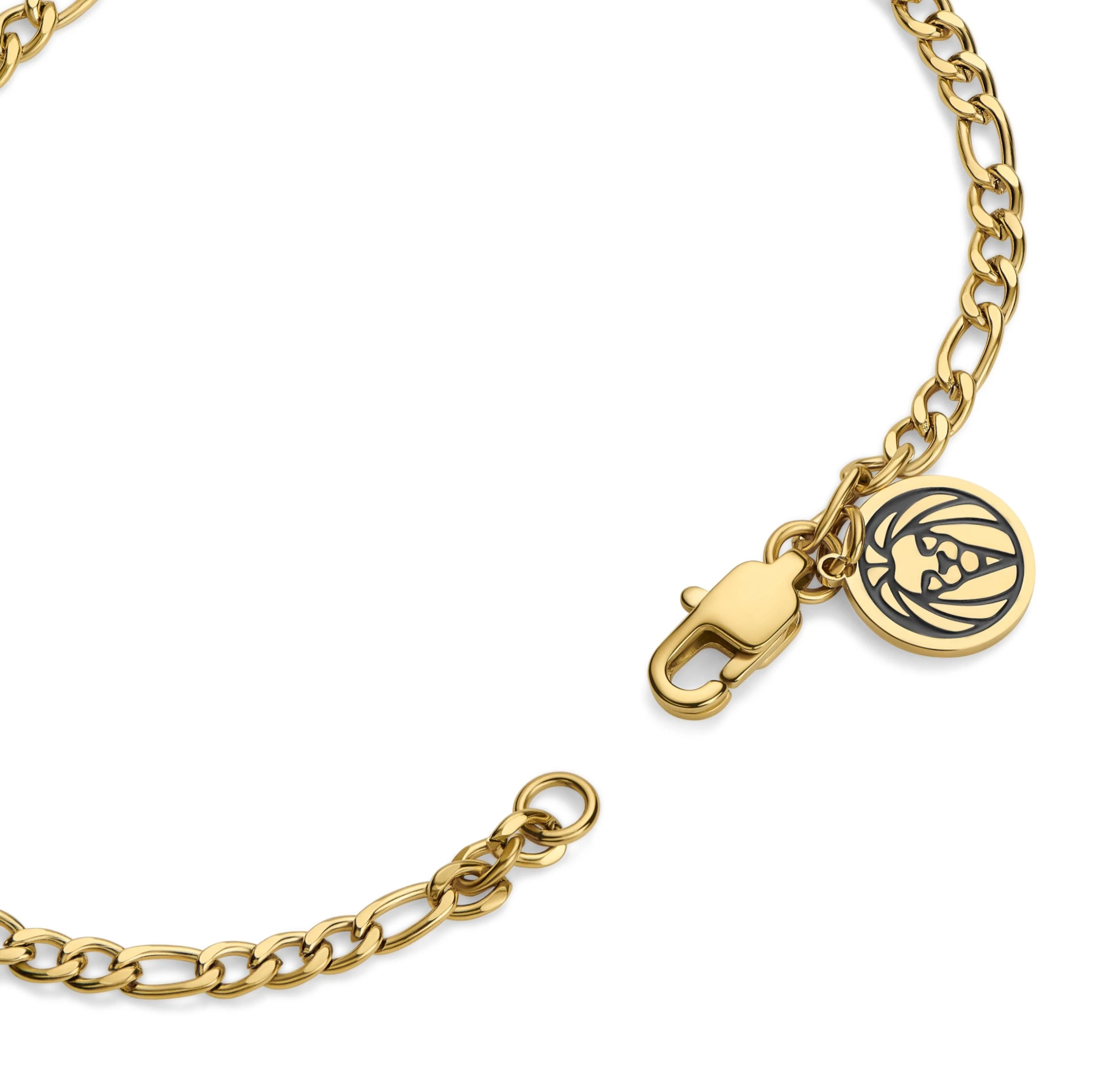 Essentials | 1/16" (2 Mm) Gold-tone Figaro Chain Bracelet - Image 4