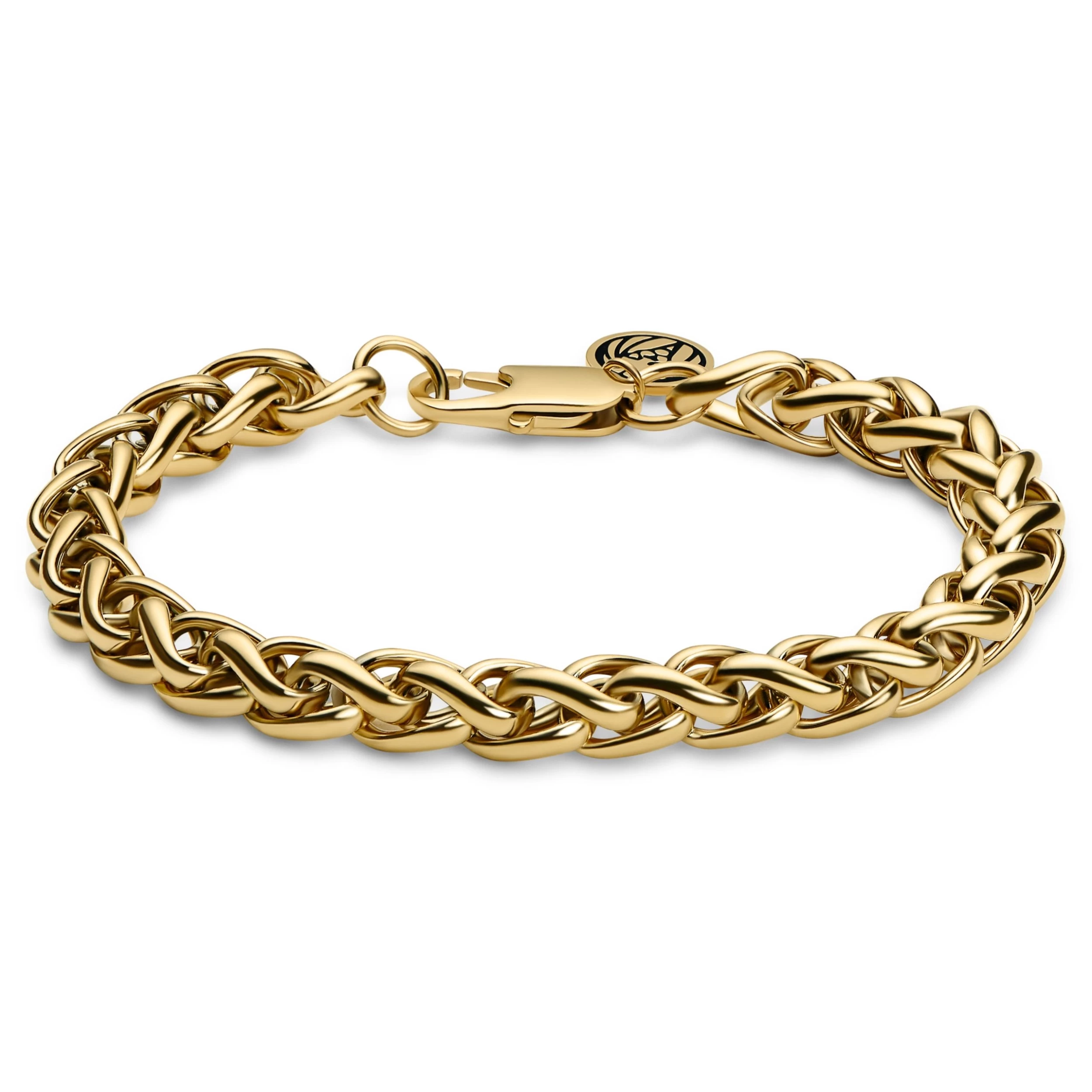 Essentials | 1/3" (8 Mm) Gold-Tone Wheat Chain Bracelet