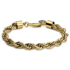 Essentials | 1/3" (8 Mm) Gold-Tone Rope Chain Bracelet