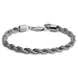 Essentials | 1/4" (6 Mm) Silver-Tone Rope Chain Bracelet - Image 3