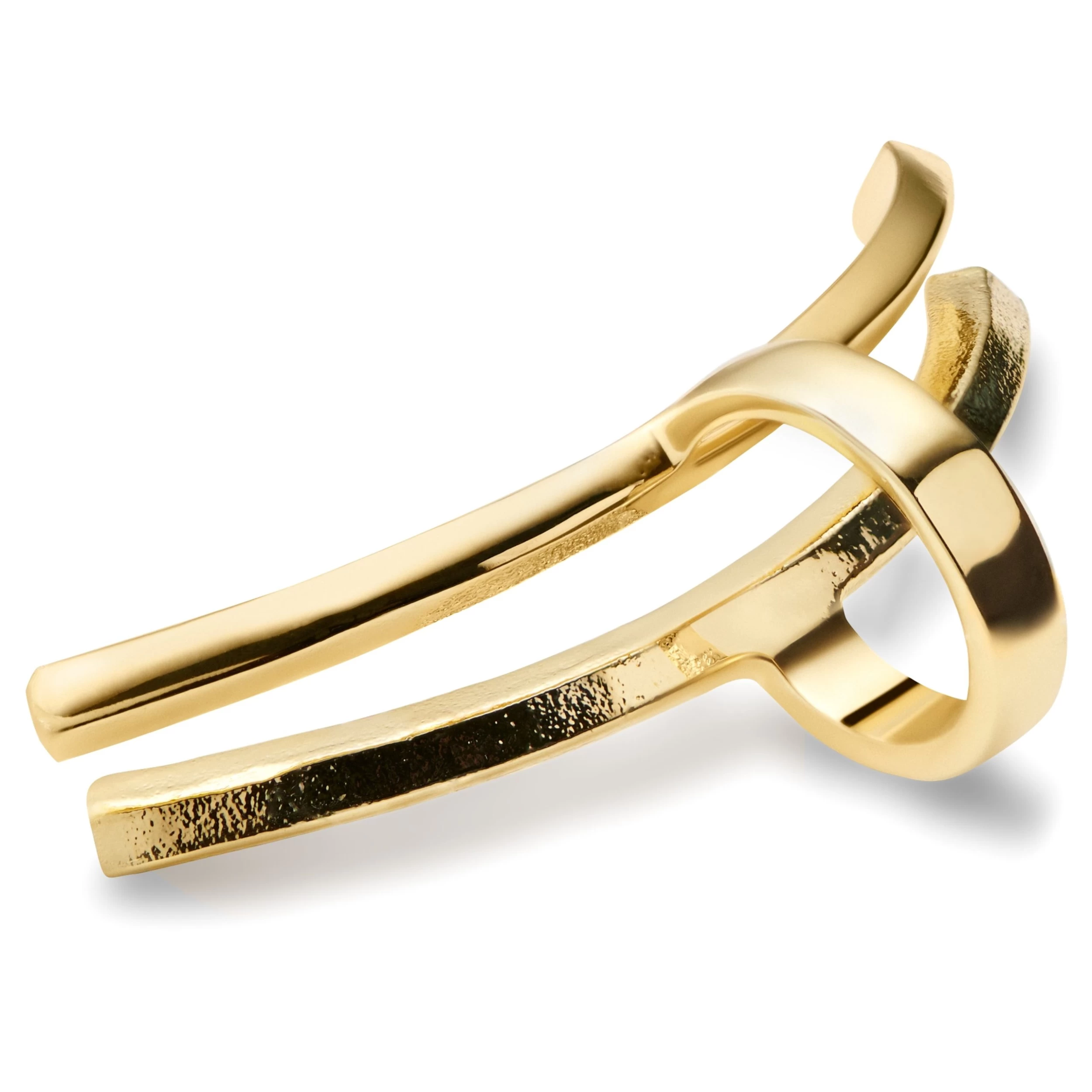 Helix | Gold-tone Helix Ear Cuff