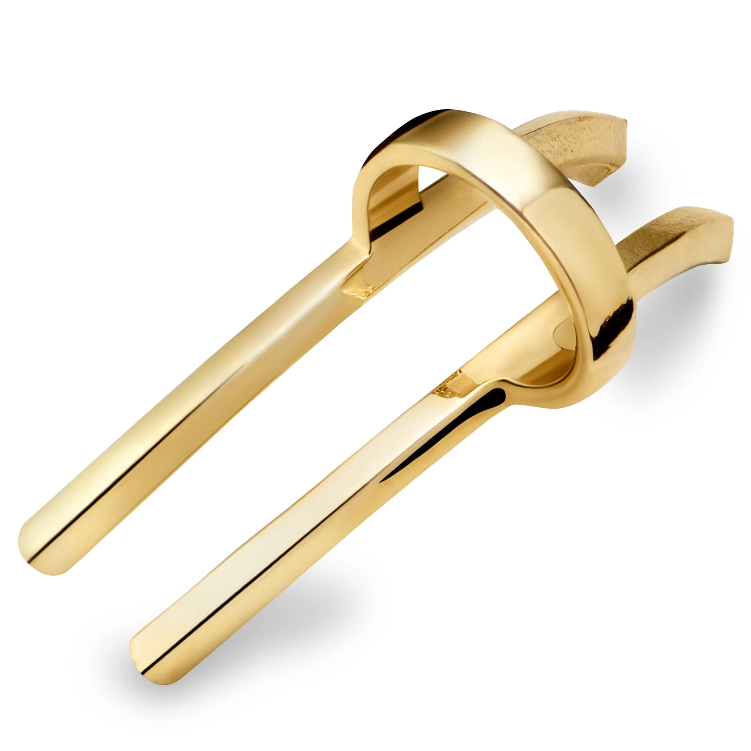 Helix | Gold-tone Helix Ear Cuff - Image 2