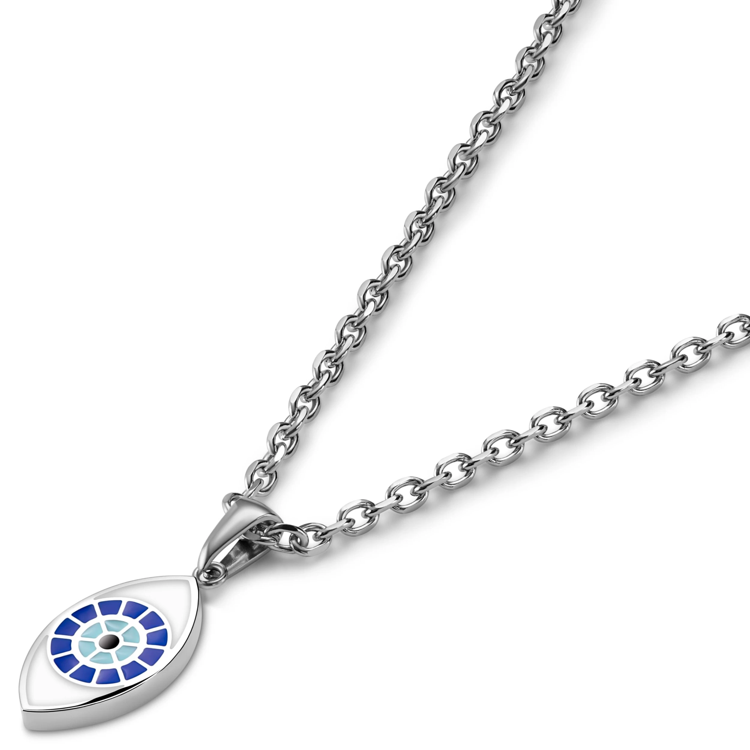 Evil Eye | Silver-tone Necklace - Image 2