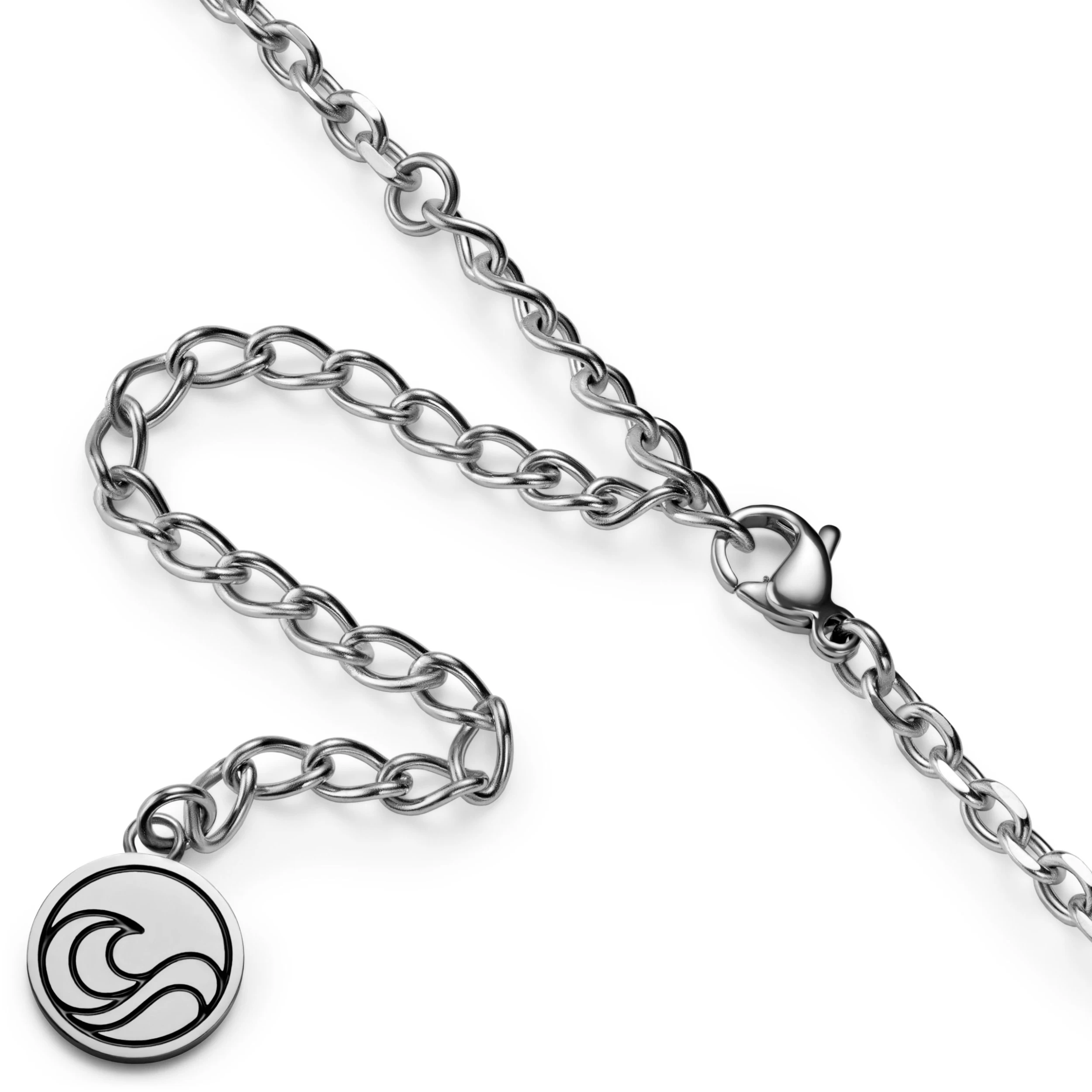 Evil Eye | Silver-tone Necklace - Image 4