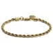 Essentials | 1/5" (4 Mm) Gold-Tone Rope Chain Bracelet - Image 3