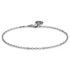 Essentials | 1/16" (2 Mm) Silver-Tone Cable Chain Bracelet
