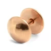 Sentio | 1/3" (8 Mm) Round Copper-Tone Stainless Steel Stud Earring
