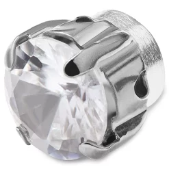 Clear Crystal Magnetic Earring