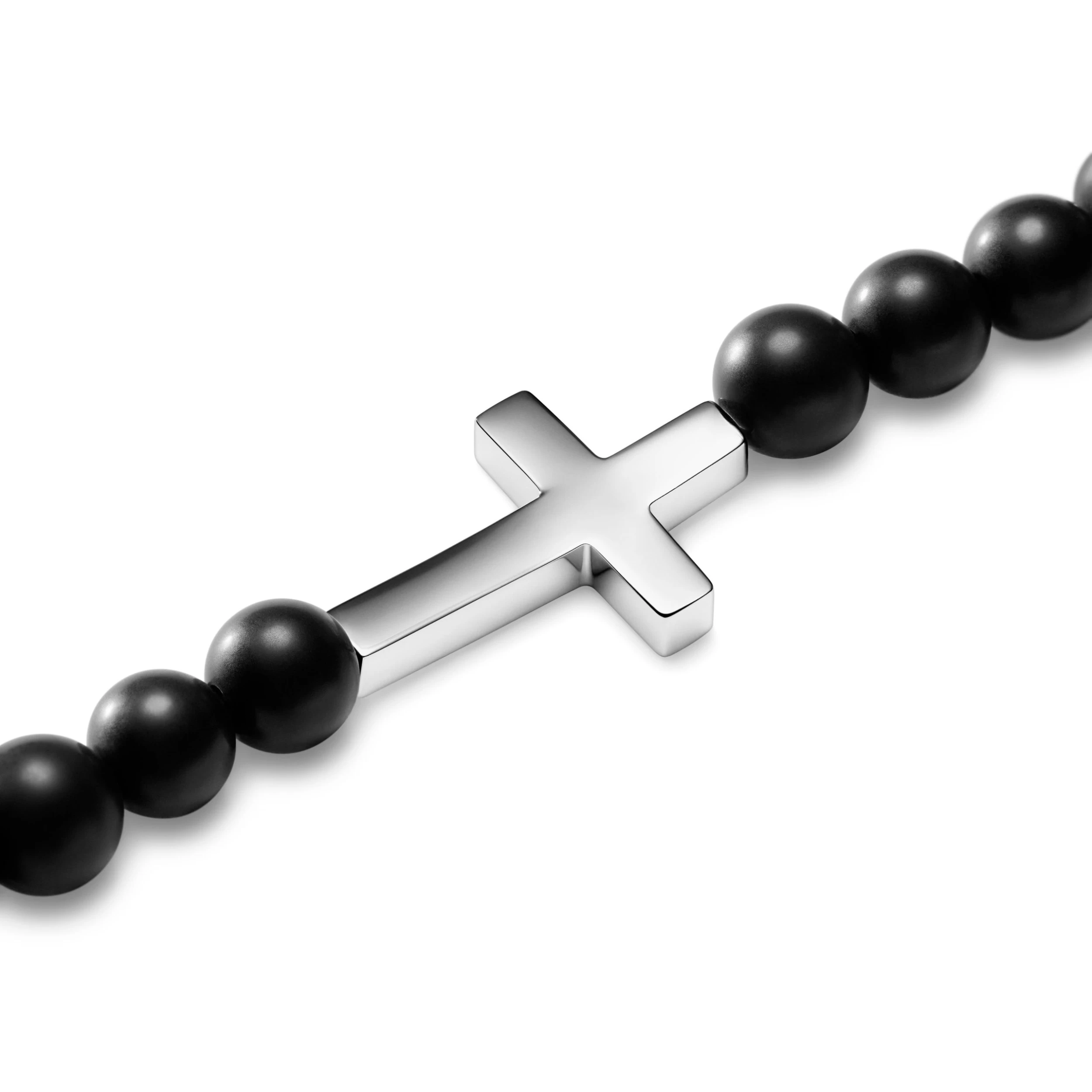Unity | Onyx Cross Bracelet - Image 4