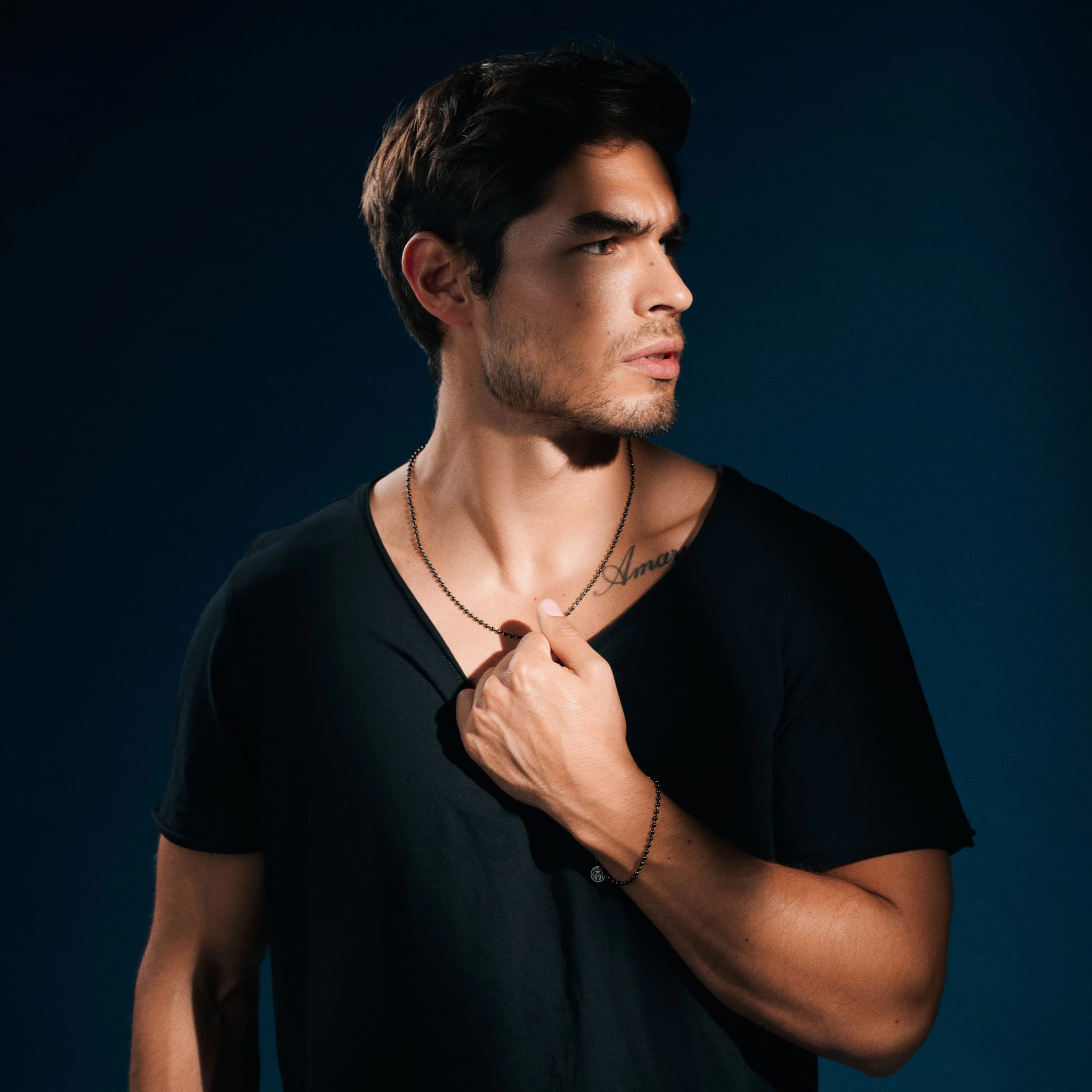 Essentials | 1/8" (3 Mm) Gunmetal Black Ball Chain Bracelet - Image 2