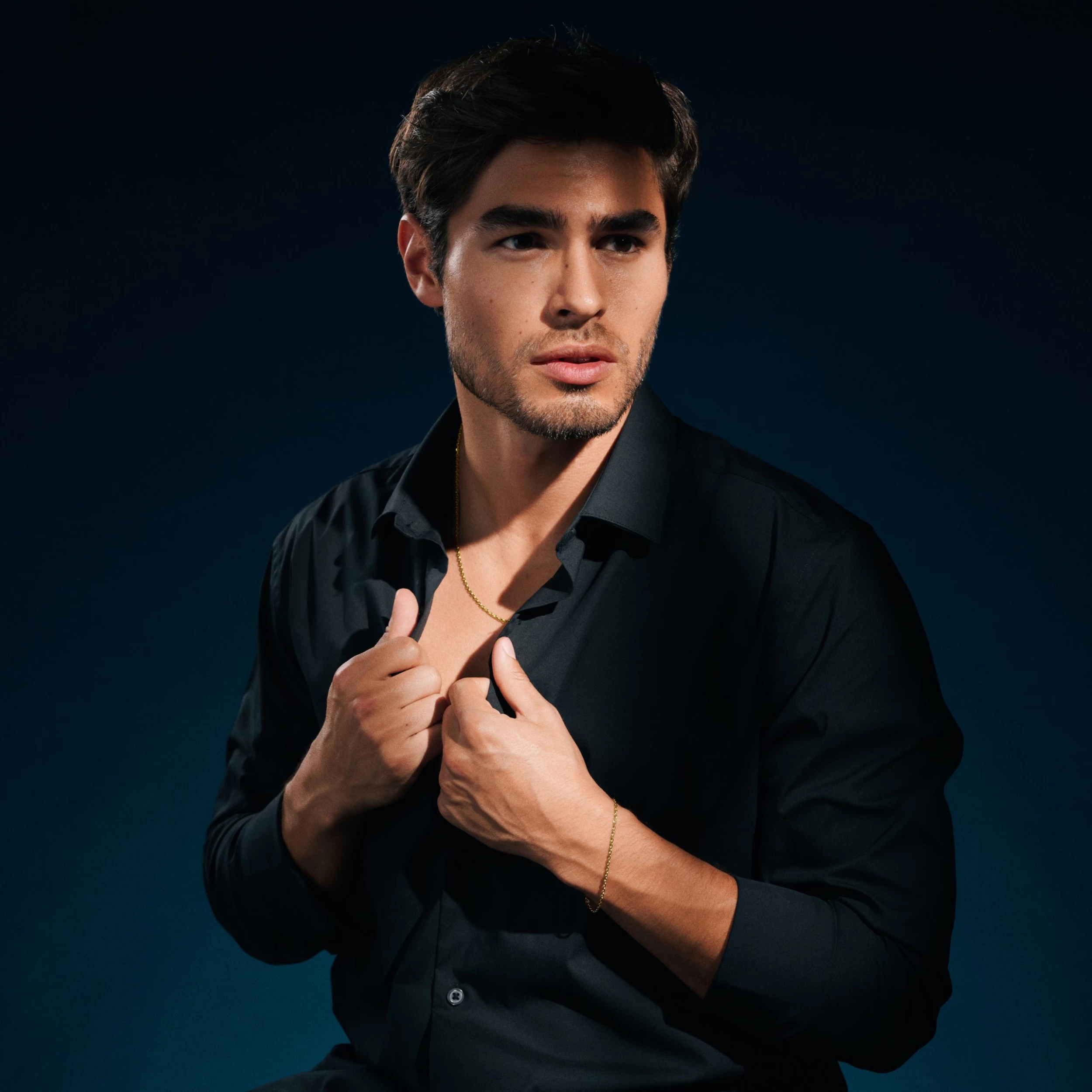 Essentials | 1/16" (1.5 Mm) Lightweight Gold-Tone Cable Chain Necklace - Image 2