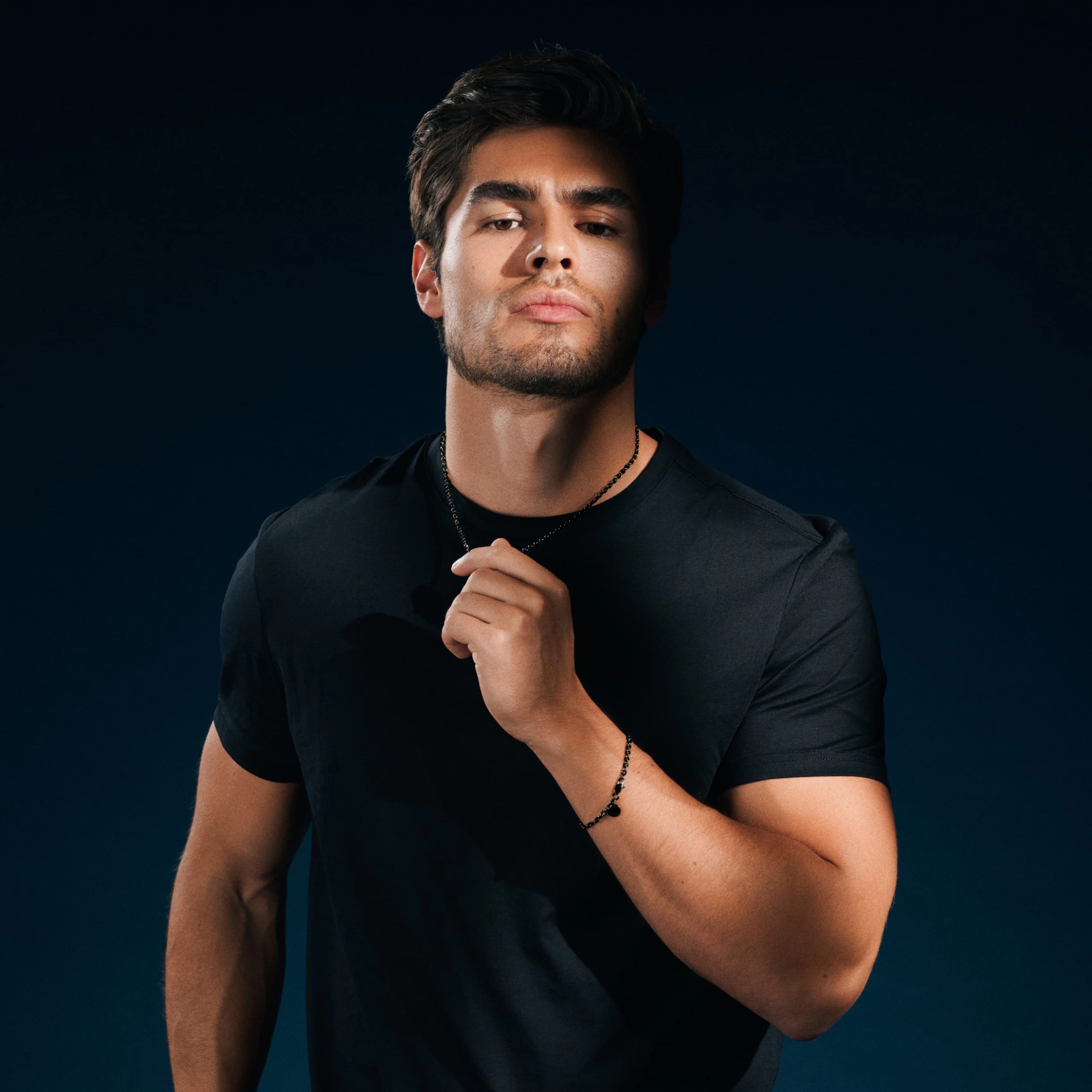 Essentials | 1/5" (4 Mm) Gunmetal Black Cable Chain Necklace - Image 2