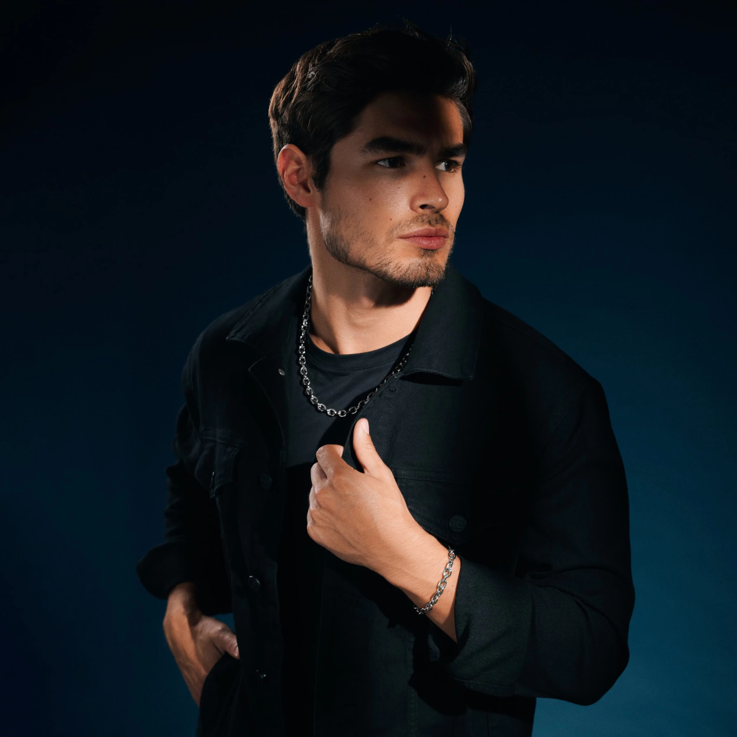 Essentials | 1/3" (8 Mm) Silver-Tone Cable Chain Necklace - Image 2