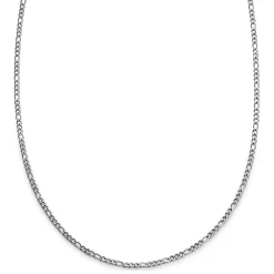 Essentials | 1/16" (2 Mm) Silver-tone Figaro Chain Necklace