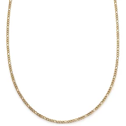 Essentials | 1/16" (2 Mm) Gold-tone Figaro Chain Necklace
