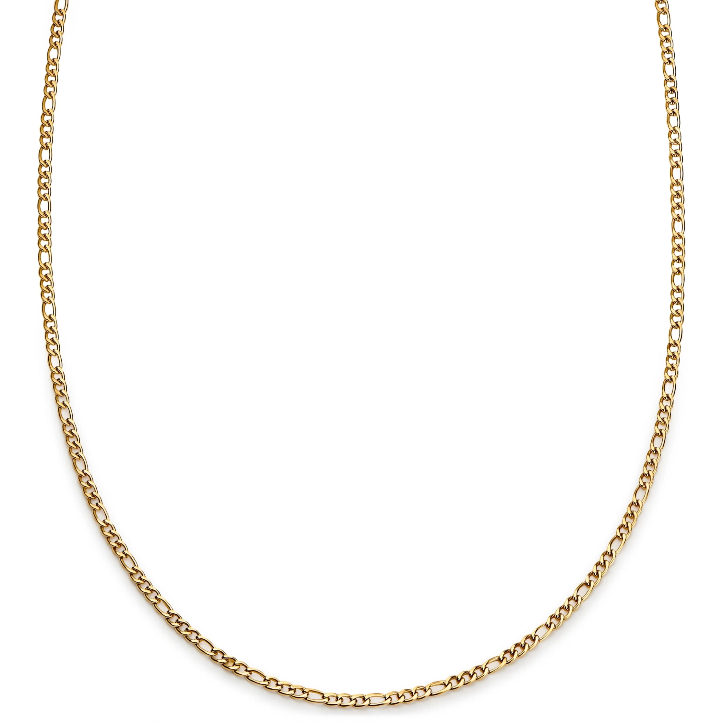 Essentials | 1/16" (2 Mm) Gold-tone Figaro Chain Necklace