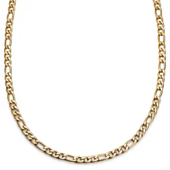 Essentials | 1/3" (8 Mm) Gold-tone Figaro Chain Necklace