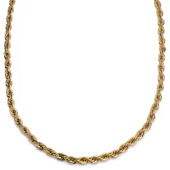 Essentials | 1/3" (8 Mm) Gold-Tone Rope Chain Necklace