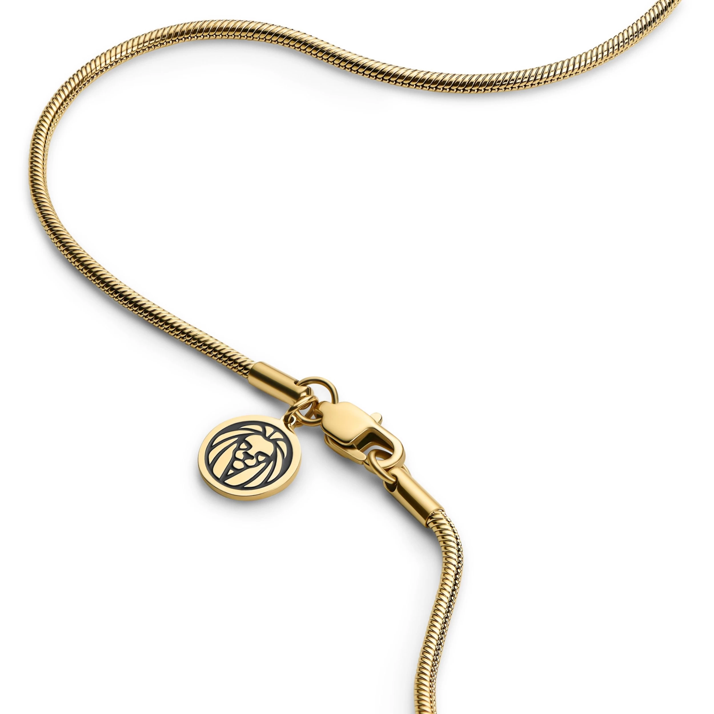 Essentials | 1/16" (2 Mm) Gold-Tone Snake Chain Necklace - Image 3