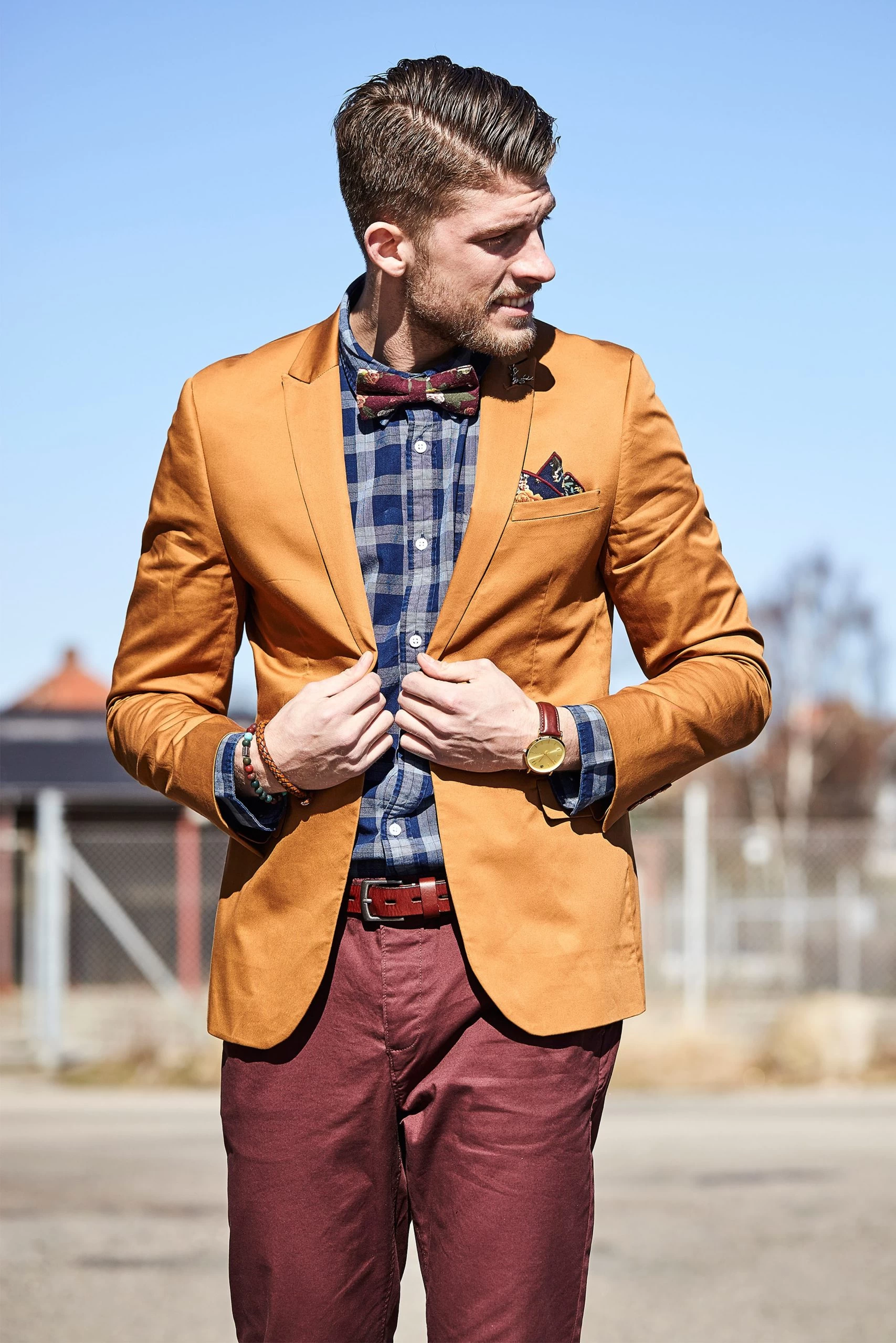 Multicolor Natural Stone Bead Bracelet - Image 4