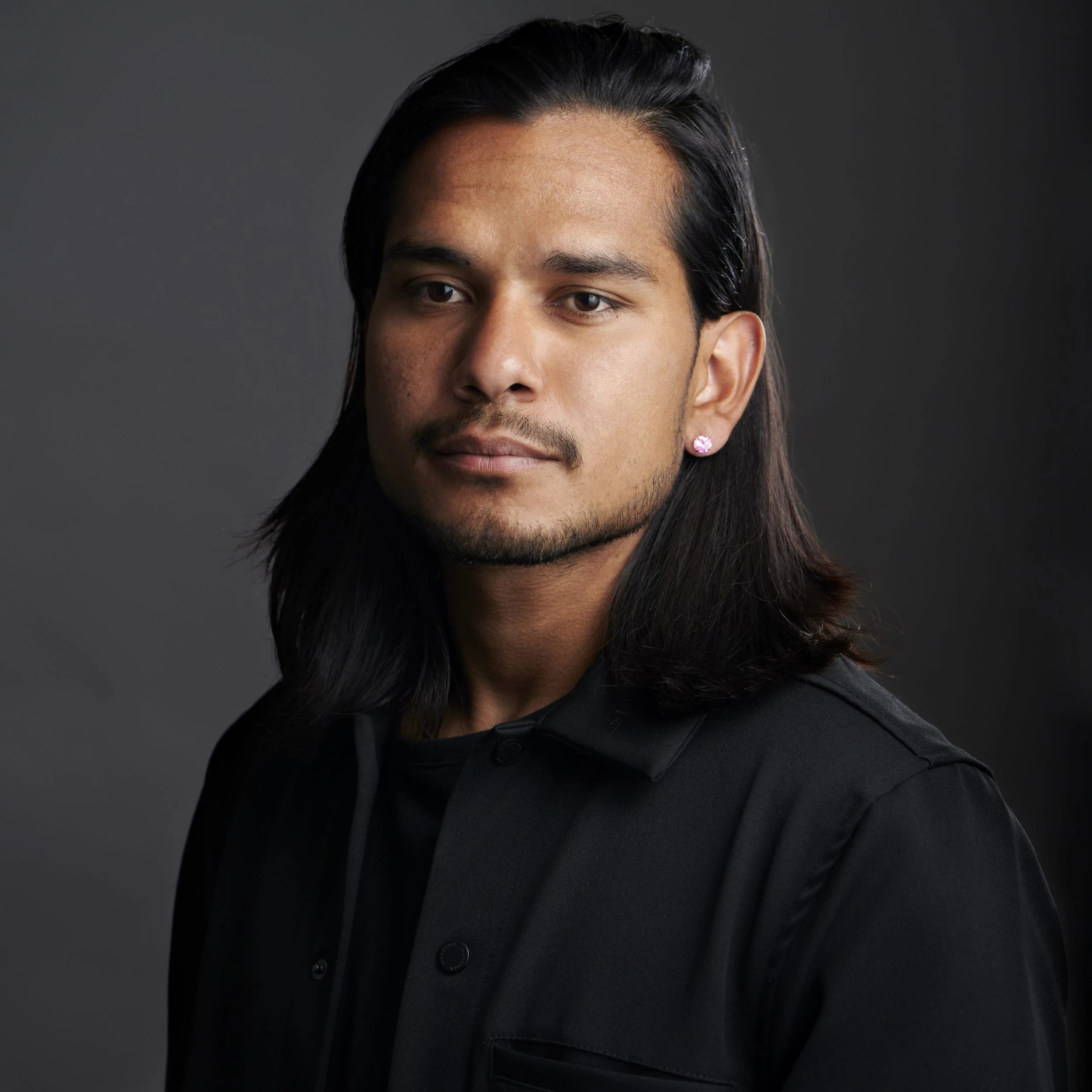 8 Mm Pink Round Zirconia & 925 Sterling Silver Stud Earring - Image 4