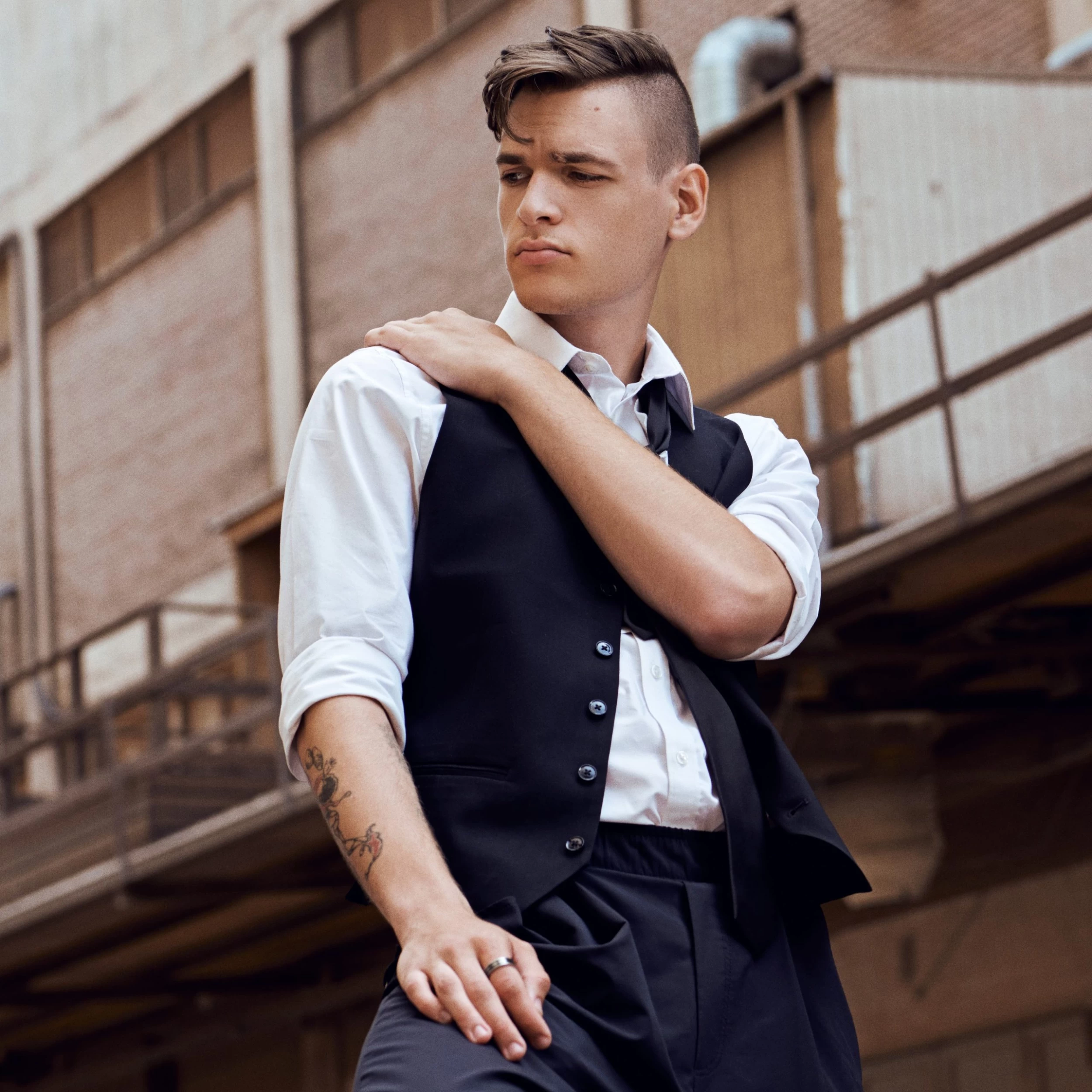 6 Mm Silver-Tone Stainless Steel With Black Inlay Ring - Image 4