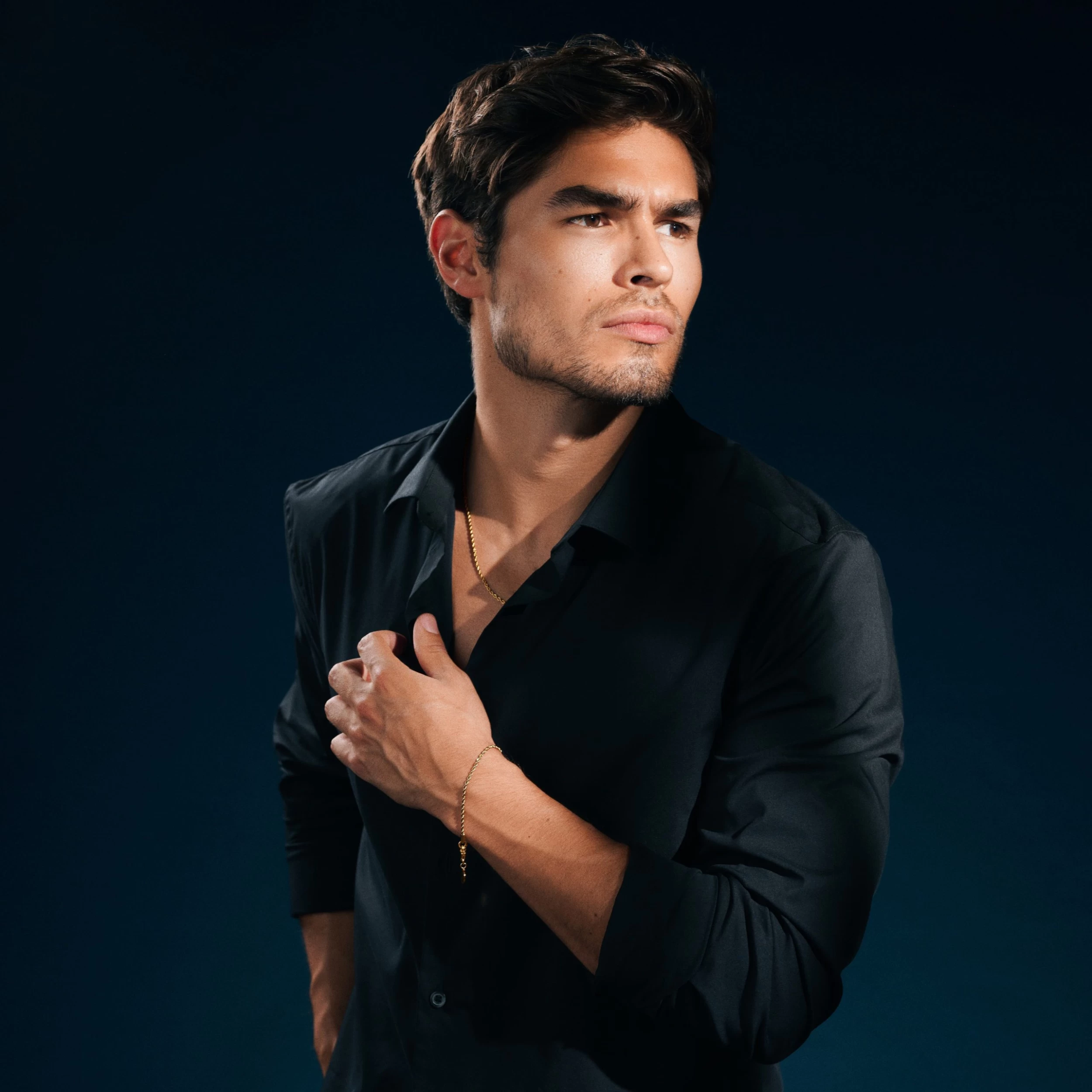 Essentials | 1/16" (2 Mm) Gold-Tone Rope Chain Bracelet - Image 2