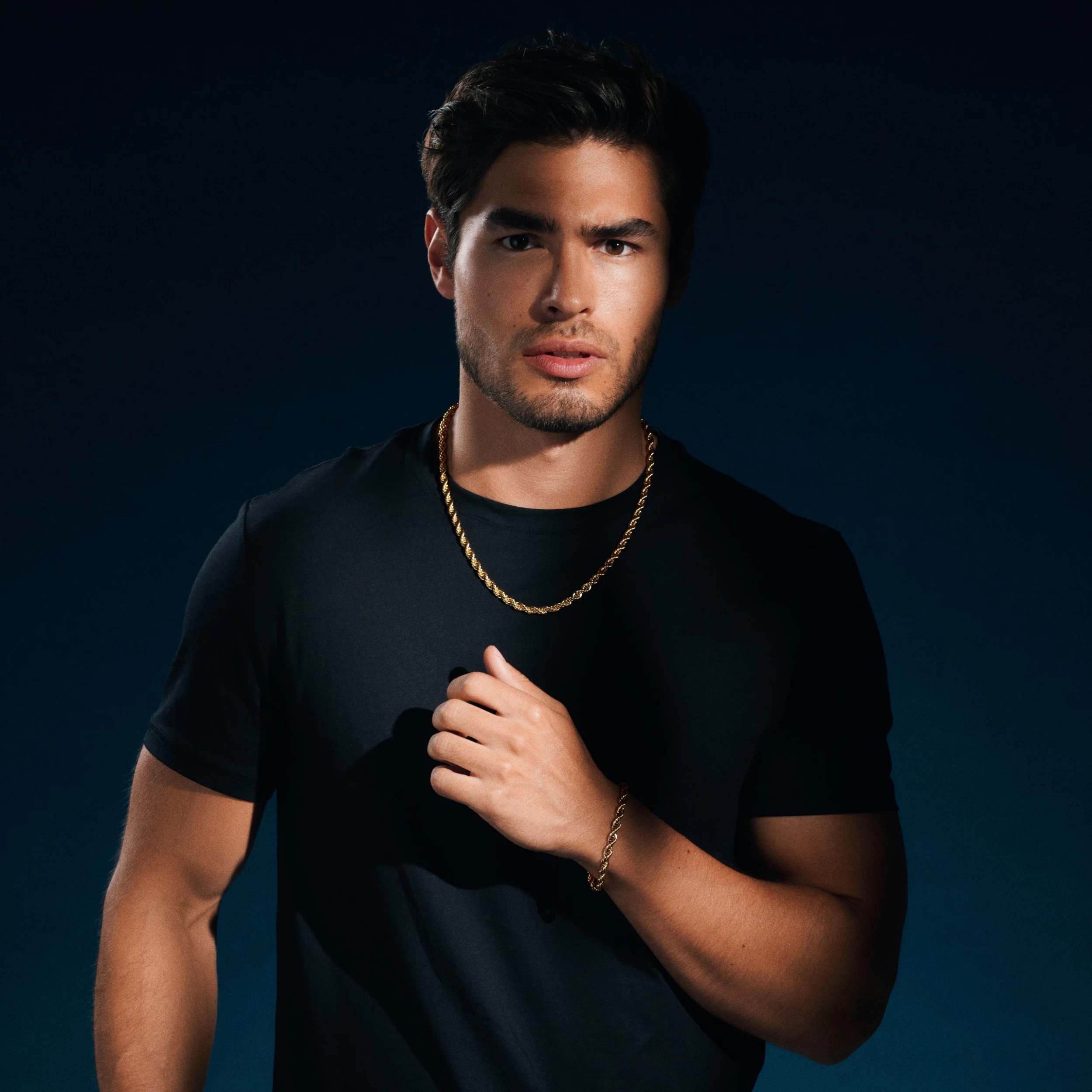 Essentials | 1/4" (6 Mm) Gold-Tone Rope Chain Necklace - Image 2