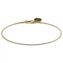 Essentials | 1/32" (1 Mm) Gold-Tone Snake Chain Bracelet